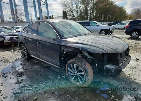 2022 Audi Q5 Sportback Premium 45 из США, поврежденный, VIN WA14AAFY0N2048170